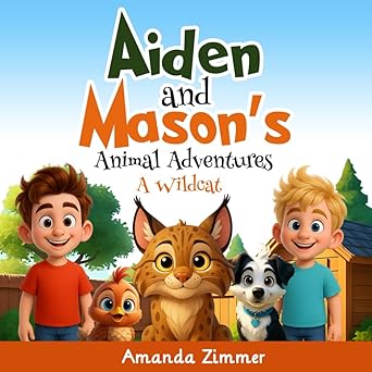 Aiden and Mason Animal Adventures Wildcat